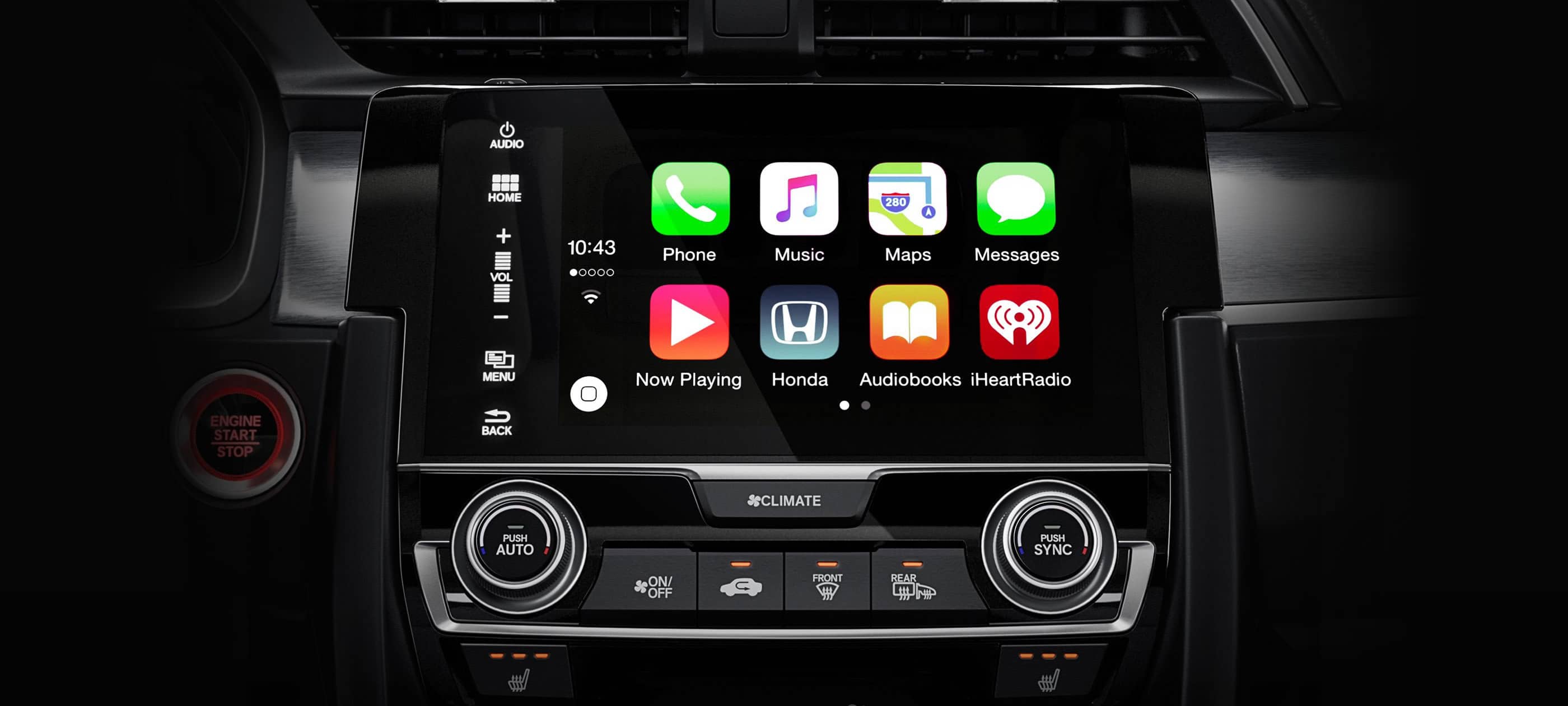 CarPlay® todo el día