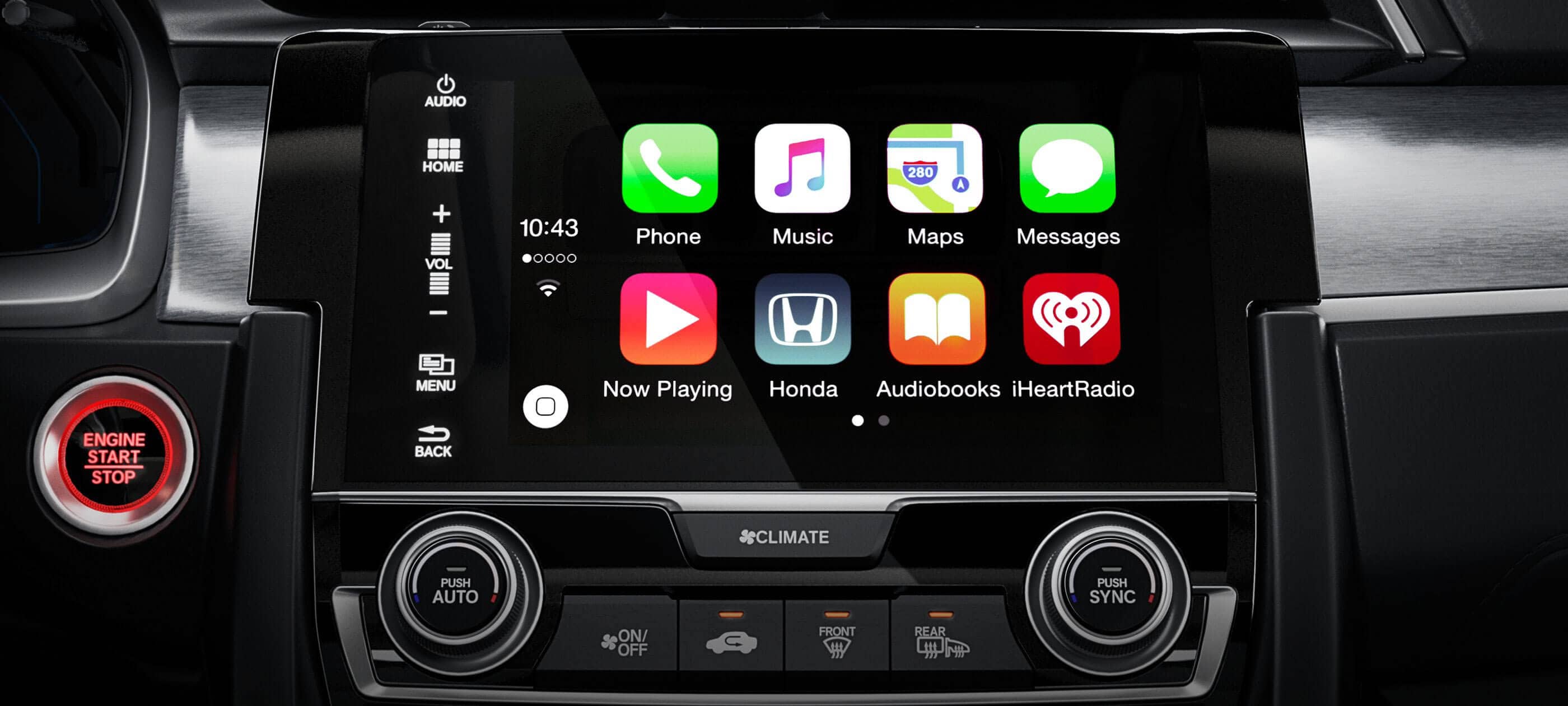 CarPlay® todo el día